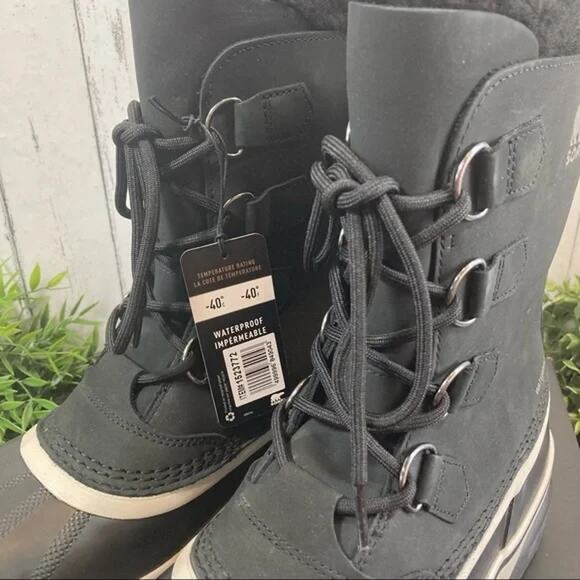 Sorel Men's Caribou Waterproof Snow Rain Winter Boots 8 - Picture 3 of 9